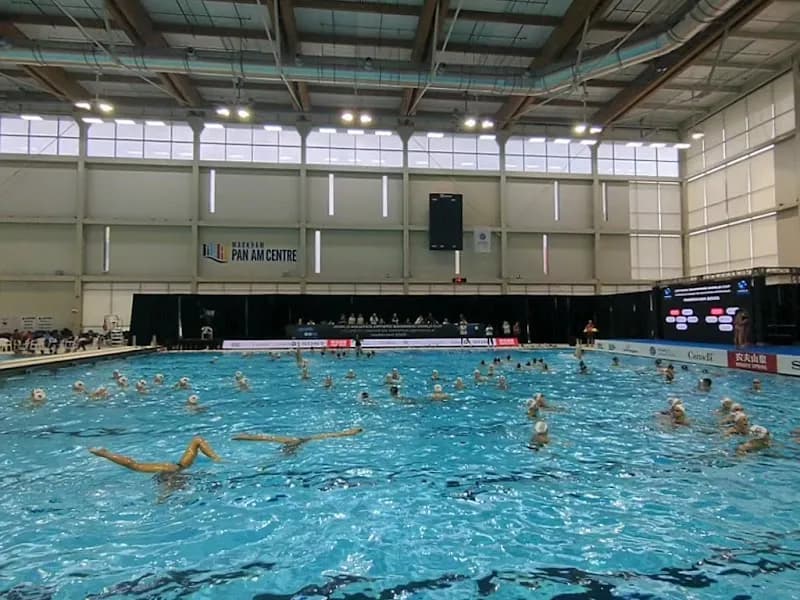 View of Markham Pan Am Centre in Markham, ON