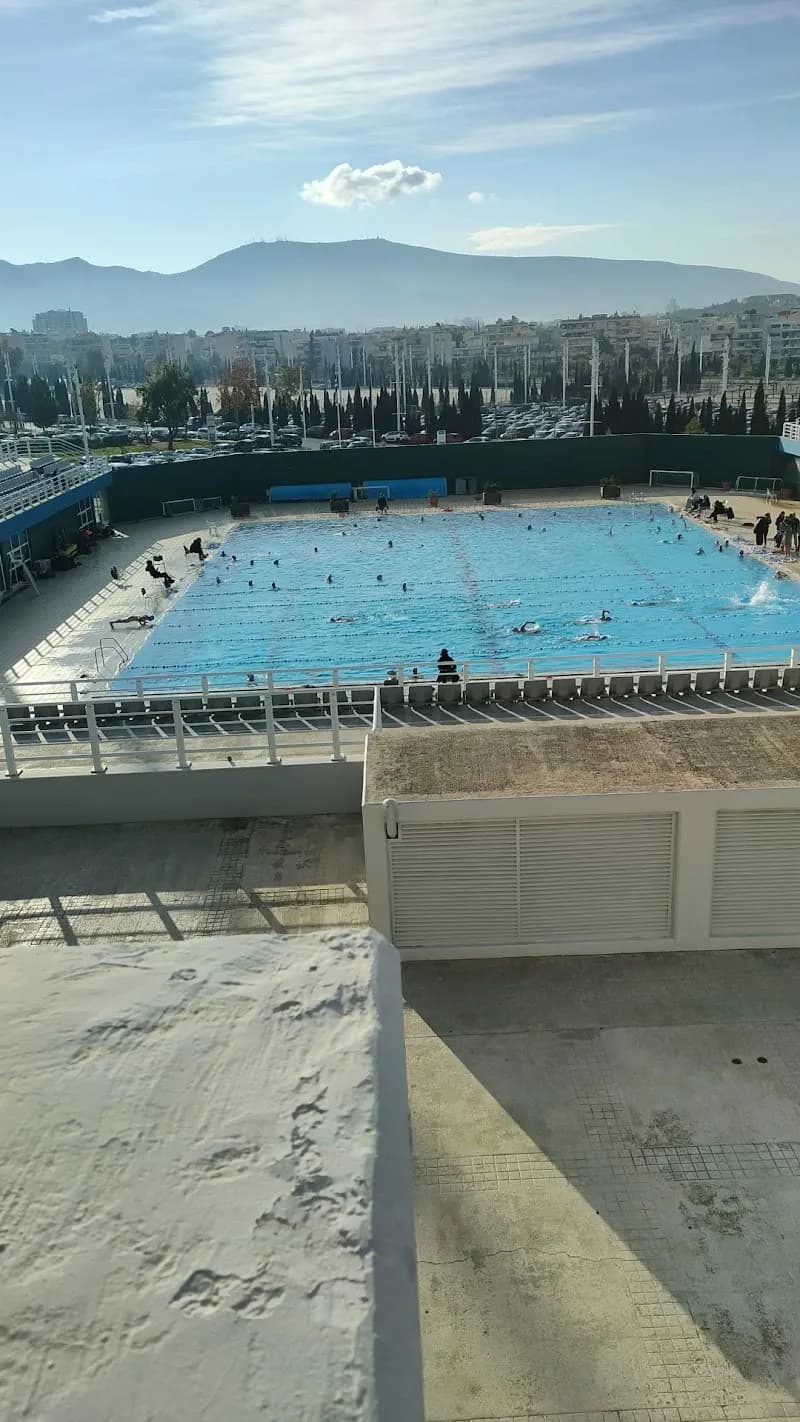 View of Maroussi Swimming Pool Complex in Marousi, AT