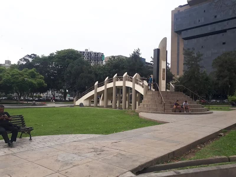 View of Mars Field in Santa María del Mar, Lima
