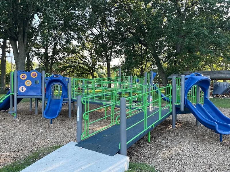 View of Martin Road Park in Ferndale, MI