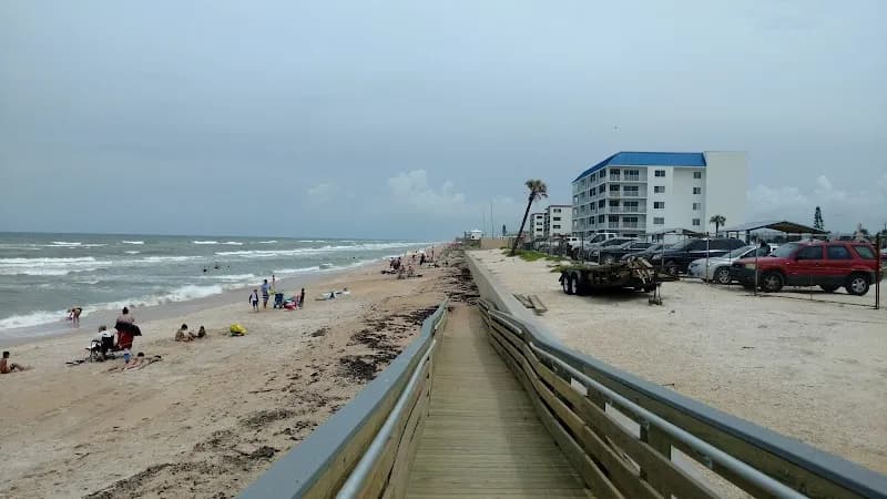 View of Mary McLeod Bethune Beach Park in Daytona Beach, FL