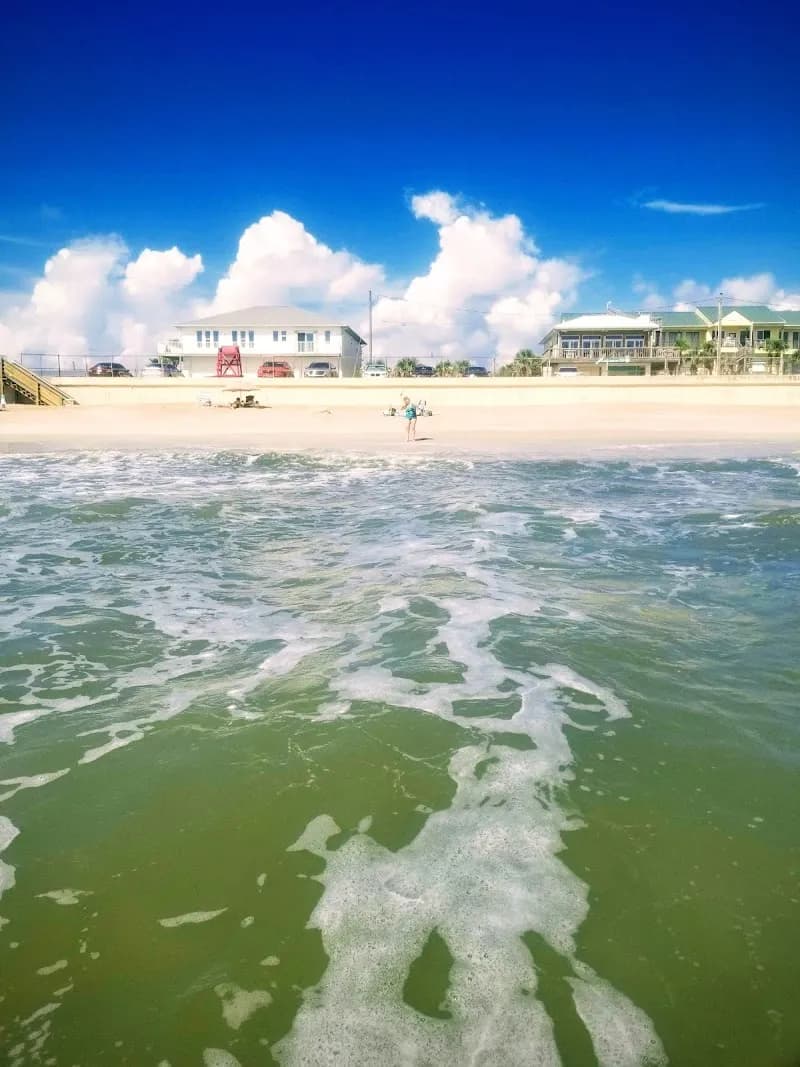 View of Mary McLeod Bethune Beach Park in Daytona Beach, FL