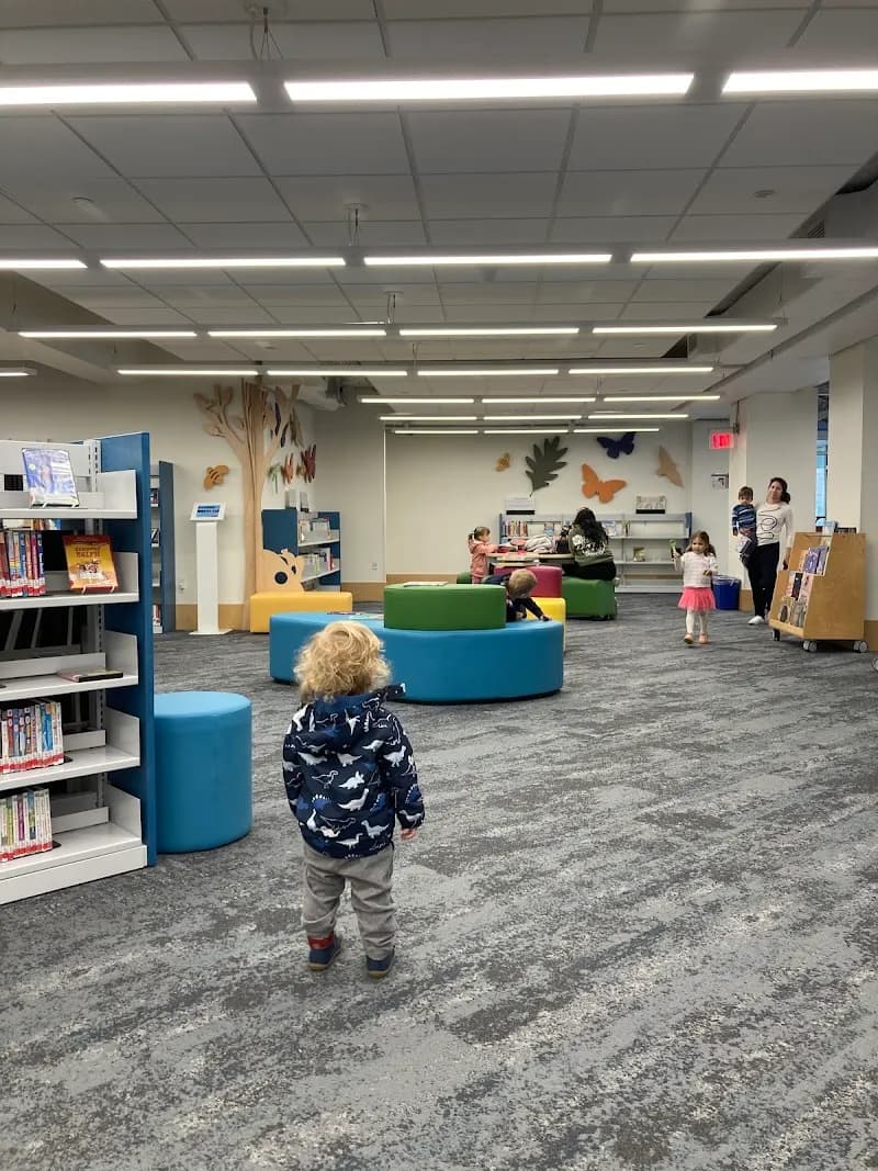 View of Mary Riley Styles Public Library in Falls Church, VA
