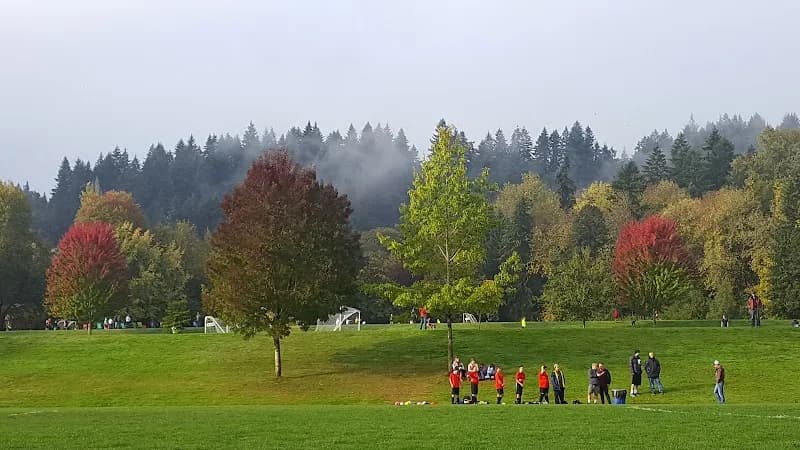 View of Mary S. Young Park in West Linn, OR