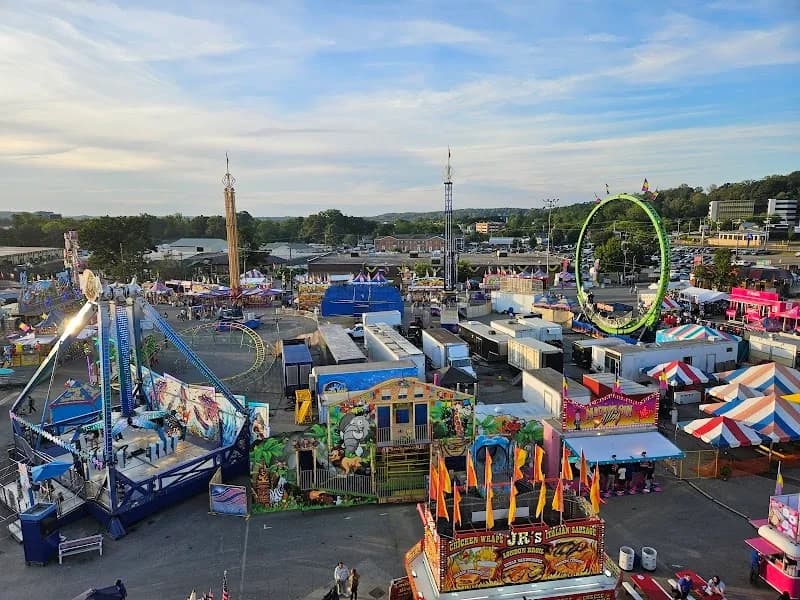 View of Maryland State Fair Grounds in Lutherville-Timonium, MD