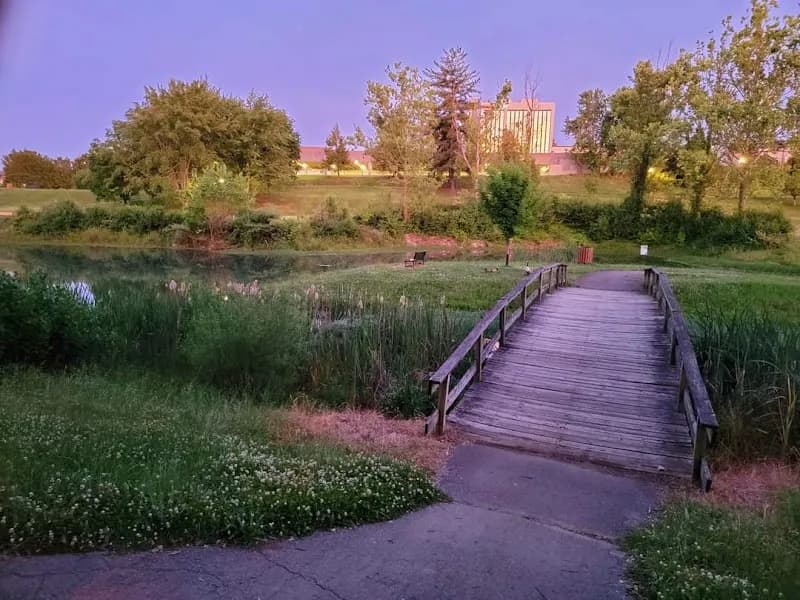 View of Maryville Alcoa Greenway park in Alcoa, TN