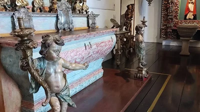 View of MAS SP - Museu de Arte Sacra de São Paulo in Guarulhos, SP