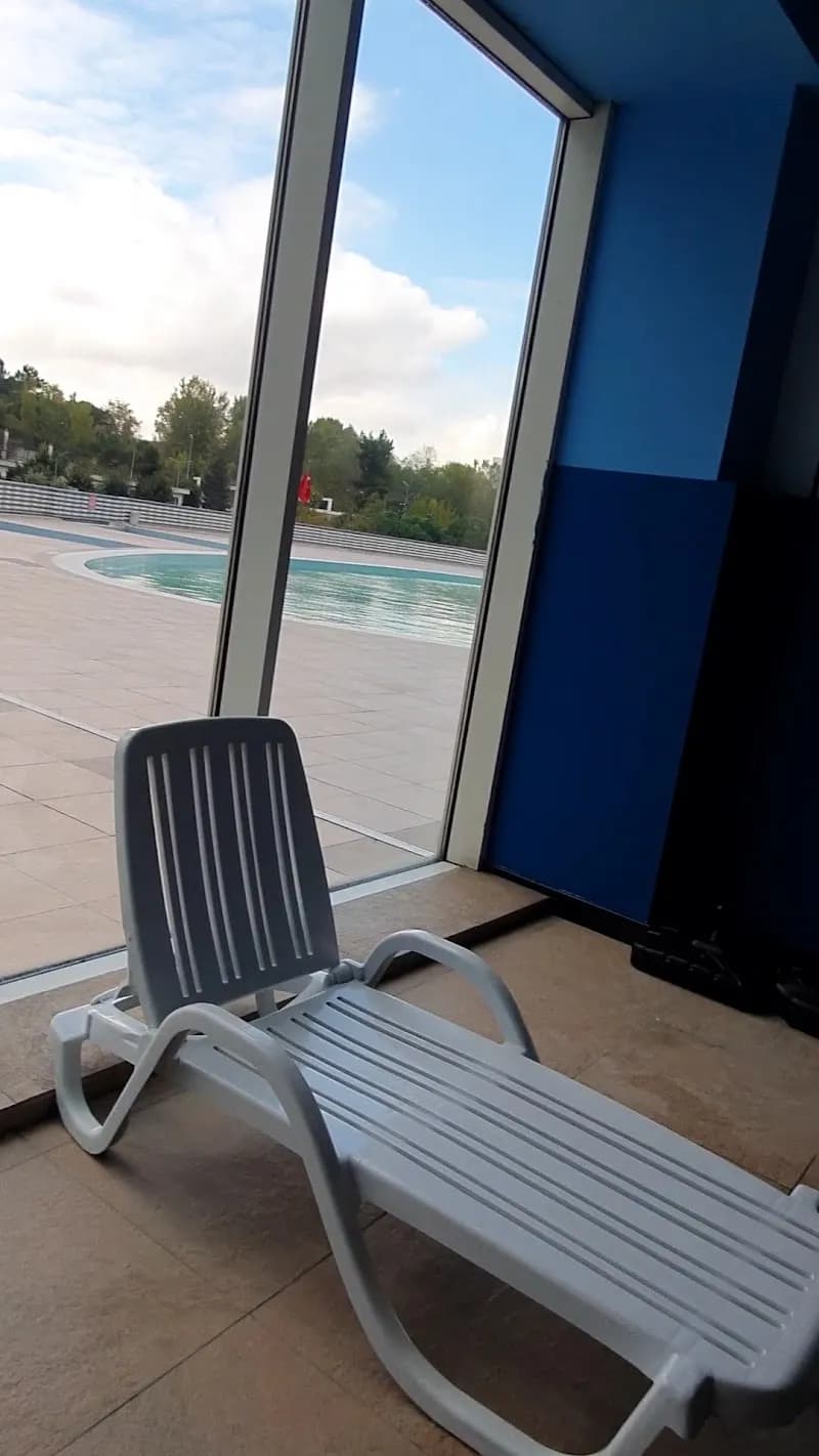 View of Maslak Community Recreation Center in Maslak, Istanbul