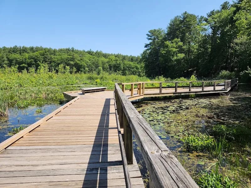 Mass Audubon's Broadmoor Wildlife Sanctuary wildlife refuge in Natick, MA