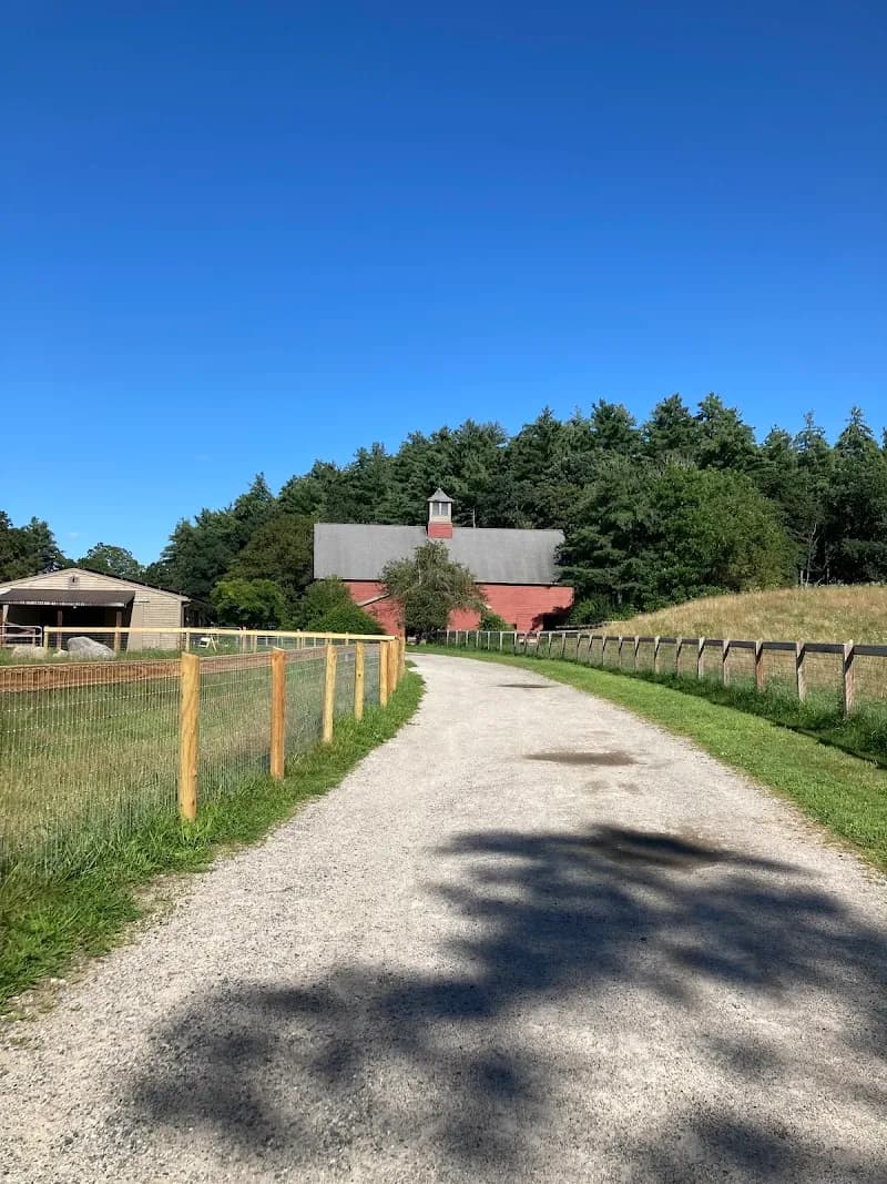 View of Mass Audubon's Drumlin Farm in Newton, MA