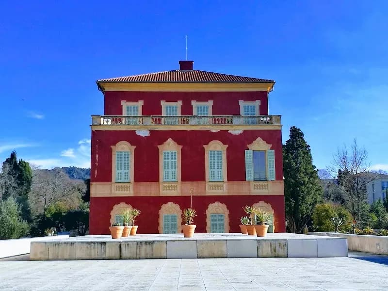 View of Matisse Museum in Nice, PAC