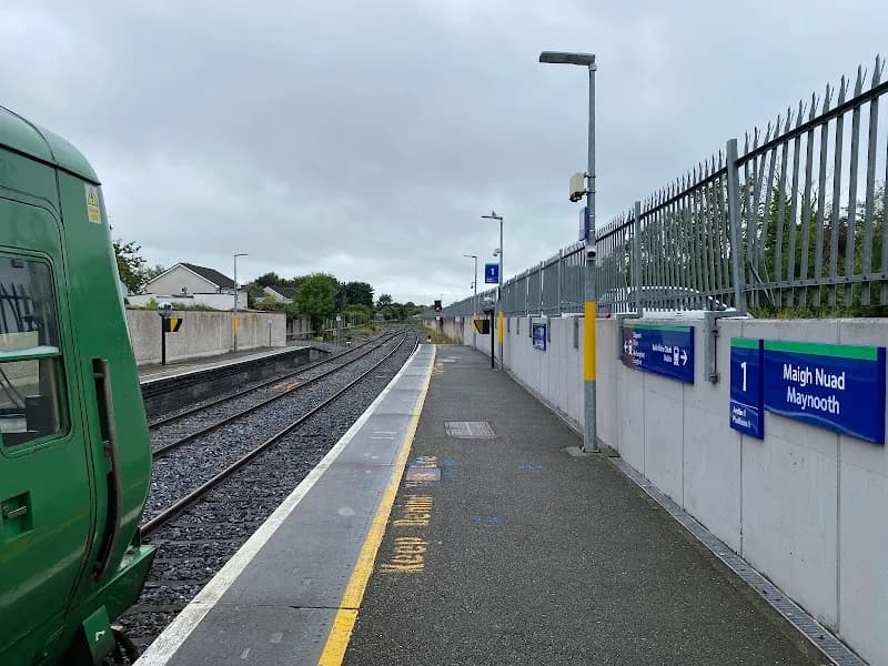 Maynooth train station in Maynooth, D