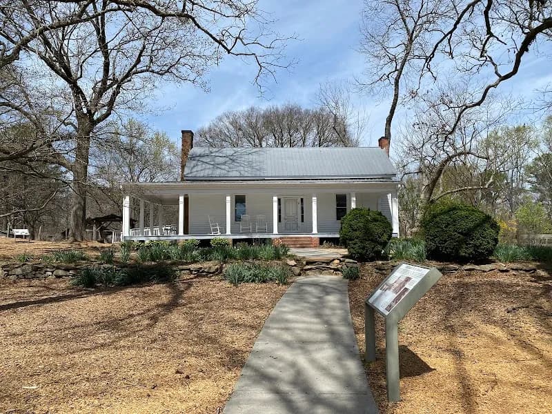 View of McDaniel Farm Park, Historic Entrance in Duluth, GA