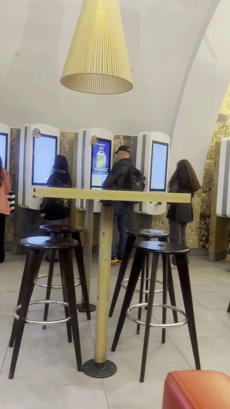 View of McDonald's in Krakow, MP