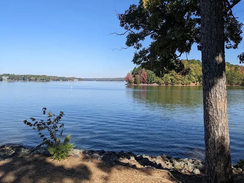 View of McDowell Nature Preserve in Charlotte, NC