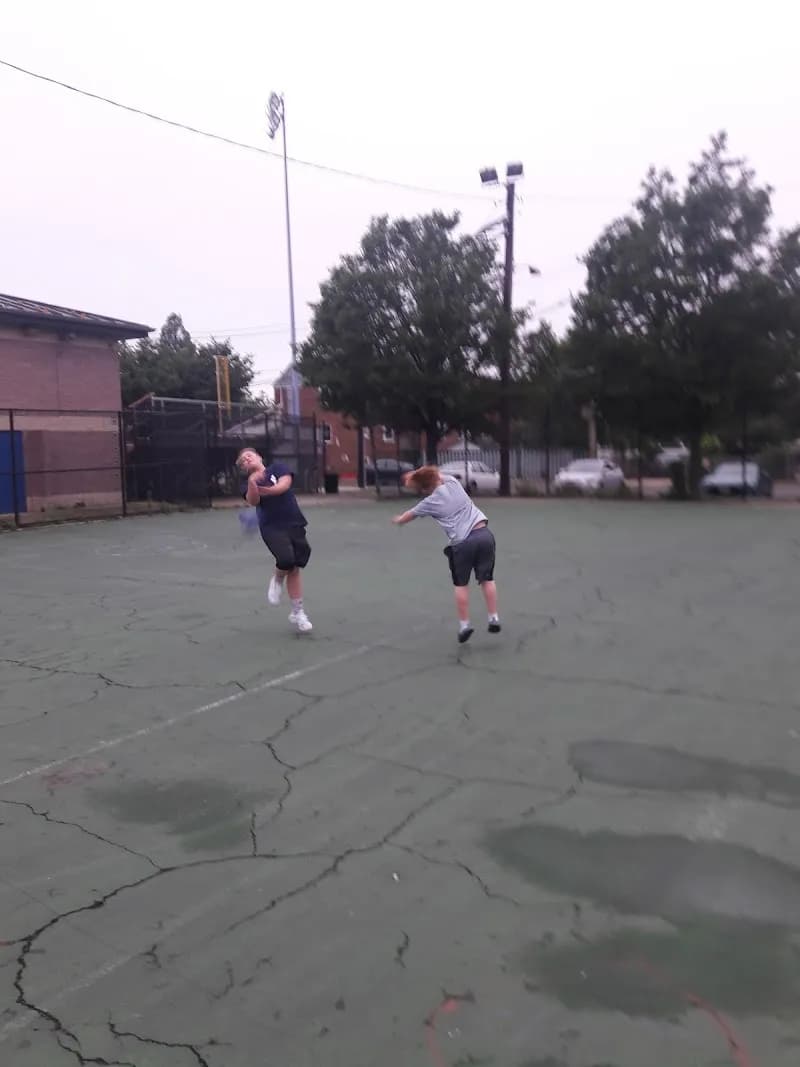 View of McGovern Park in Jersey City, NJ