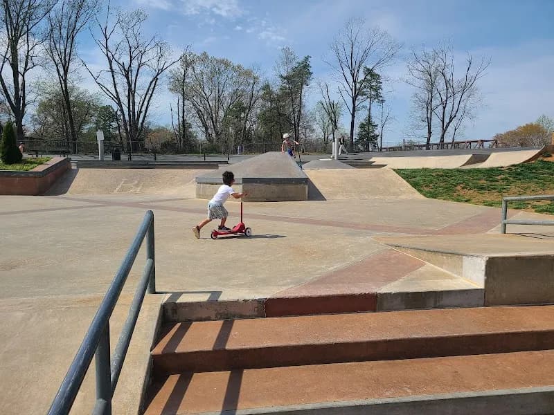 View of McIntire Park in Charlottesville, VA