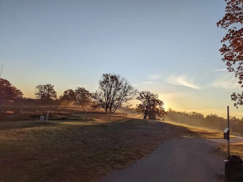 View of McIntire Park in Charlottesville, VA
