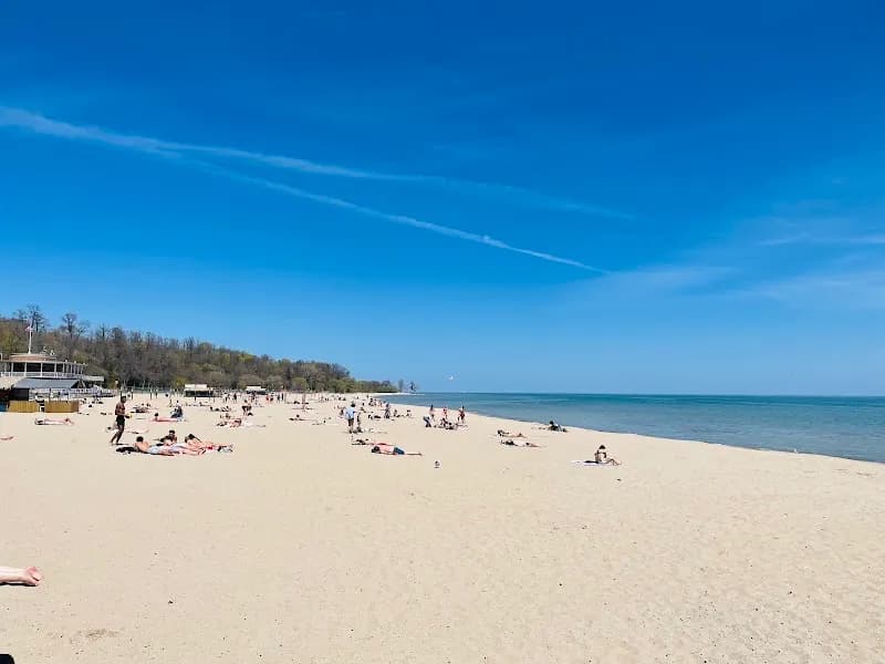 McKinley Beach beach in Milwaukee, WI