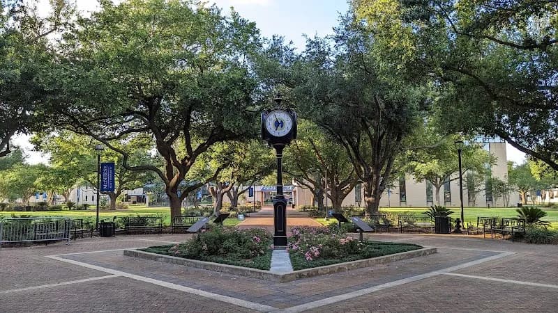 View of McNeese State University in Lake Charles, LA
