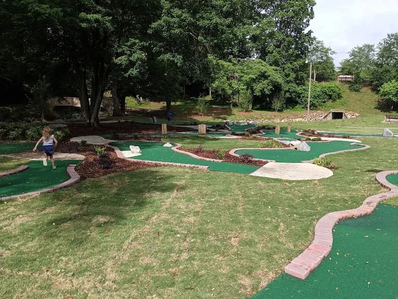 View of McPherson Park in Greenville, SC