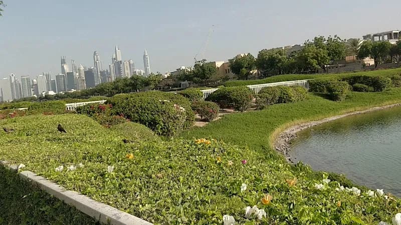 View of Meadows Walking Track in Meadows, Dubai