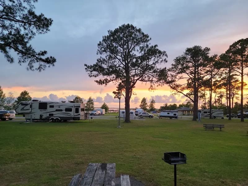 View of Meaher State Park in Mobile, AL