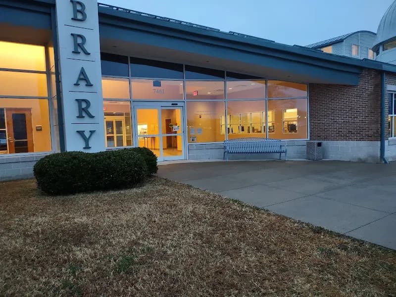 View of Mechanicsville Branch Library in Mechanicsville, VA