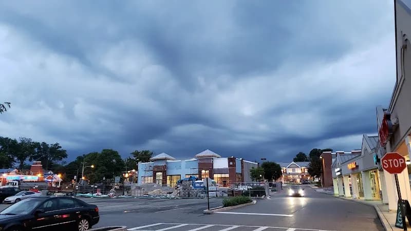 View of Media Shopping Center in Media, PA