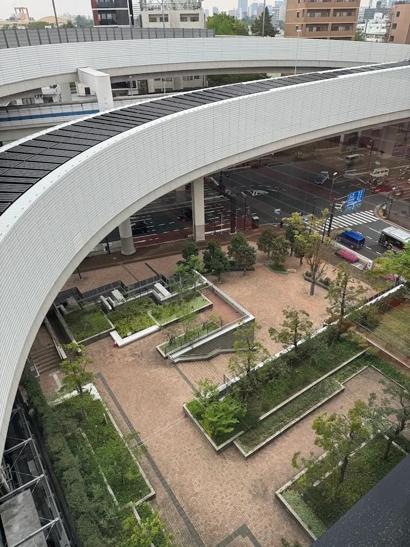 View of Meguro Sky Garden in Meguro, Tokyo