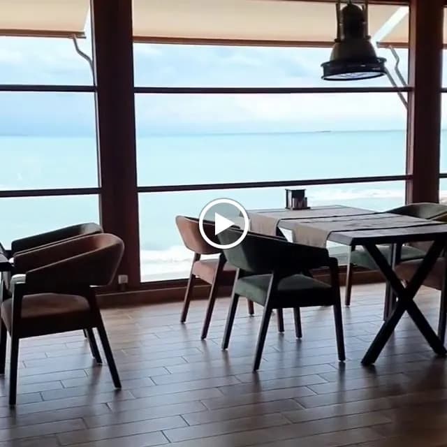 View of Mehtap Restaurant in Kilyos, Istanbul