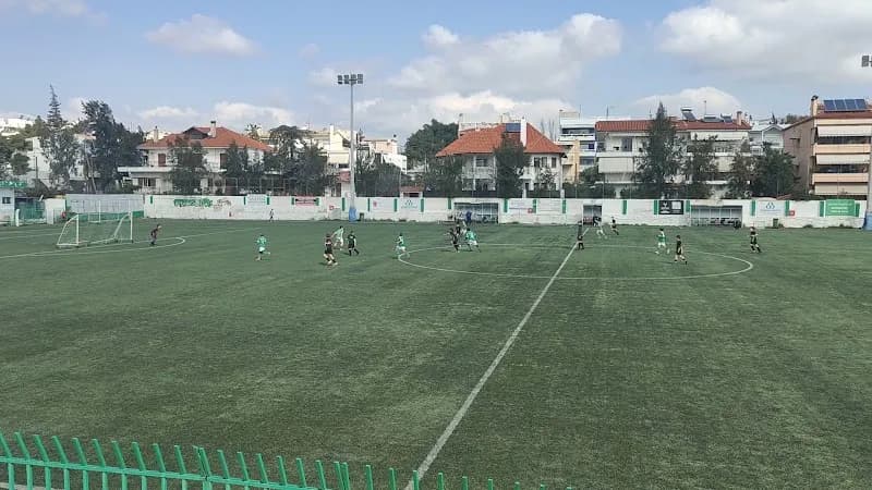 View of Melissia Football Field in Melissia, AT