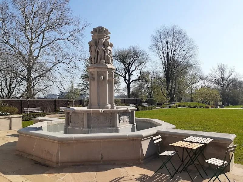 View of Mellon Park in Shadyside, PA
