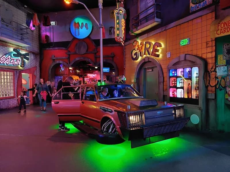 View of Meow Wolf Denver's Convergence Station in Denver, CO