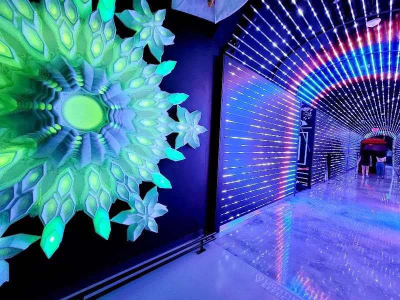 View of Meow Wolf Las Vegas' Omega Mart in Las Vegas, NV