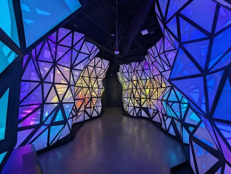 View of Meow Wolf Las Vegas' Omega Mart in Las Vegas, NV