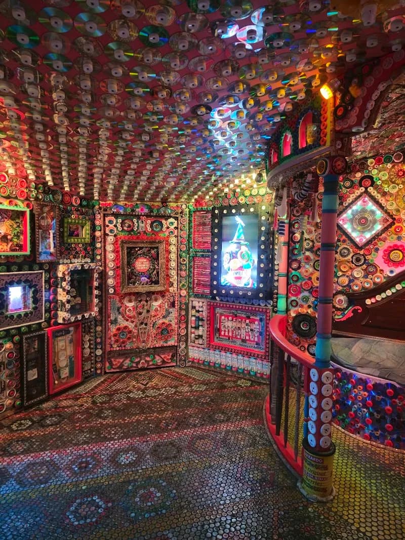 View of Meow Wolf Santa Fe's House of Eternal Return in Santa Fe, NM