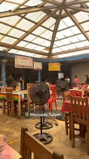 View of Mercado Publico "ca'axihil" Tulum in Chemuyil, QR