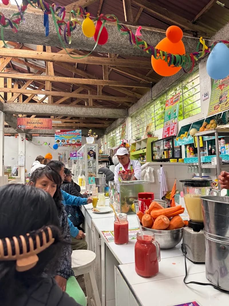 View of Mercado "San Blas" in Cusco, CUS