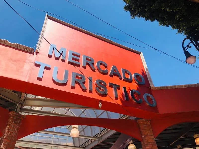 View of Mercado turistico la Magdalena in La Magdalena Contreras, CDMX