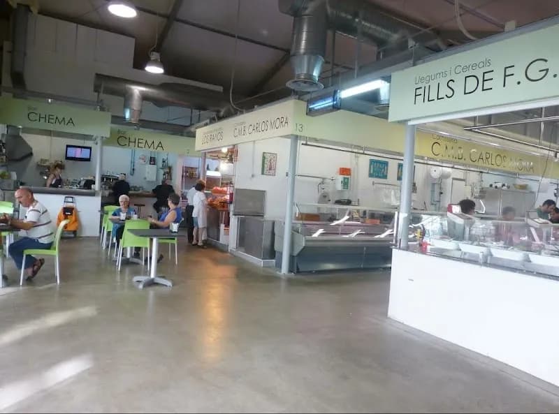 View of Mercat Municipal de Can Vidalet in Esplugues de Llobregat, CT