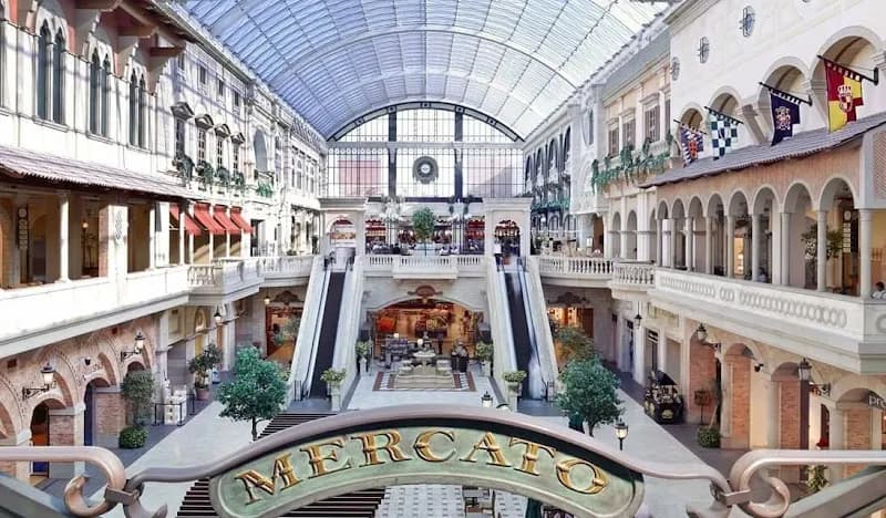 View of Mercato Mall Food Court in Umm Suqeim, Dubai