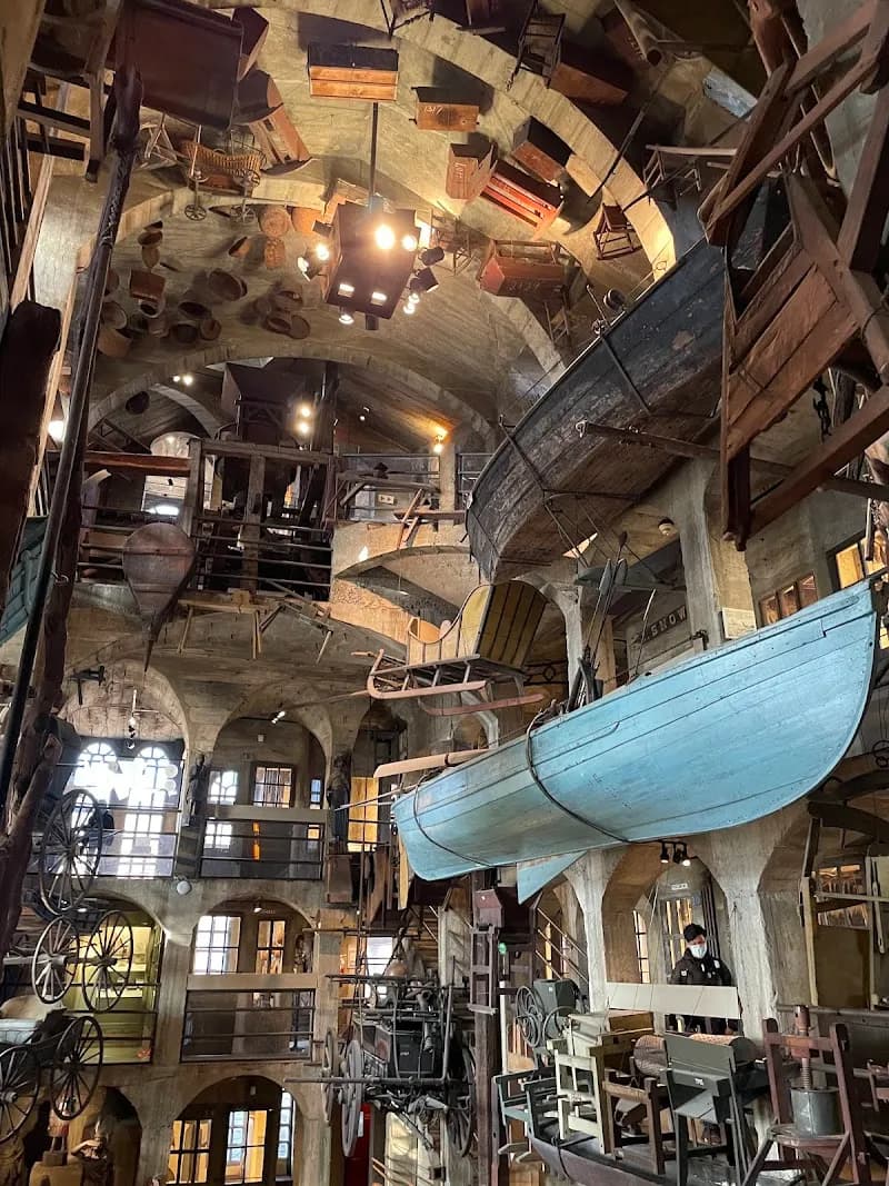 View of Mercer Museum in Doylestown, PA