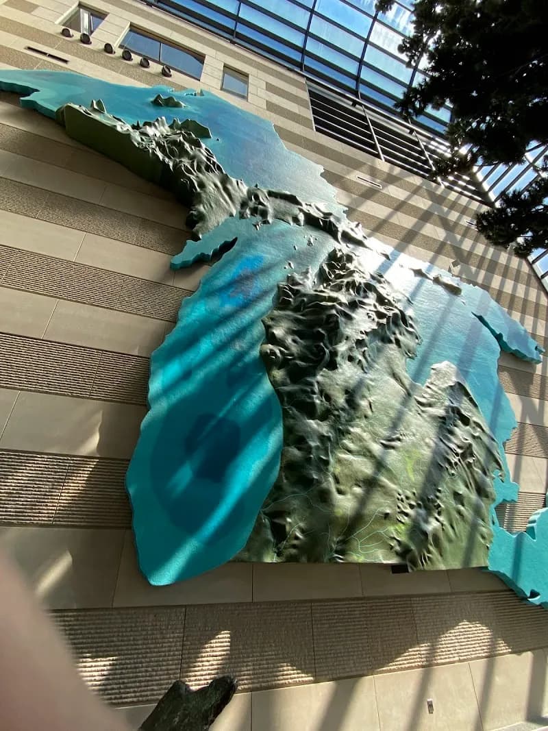 View of Michigan History Center in Lansing, MI