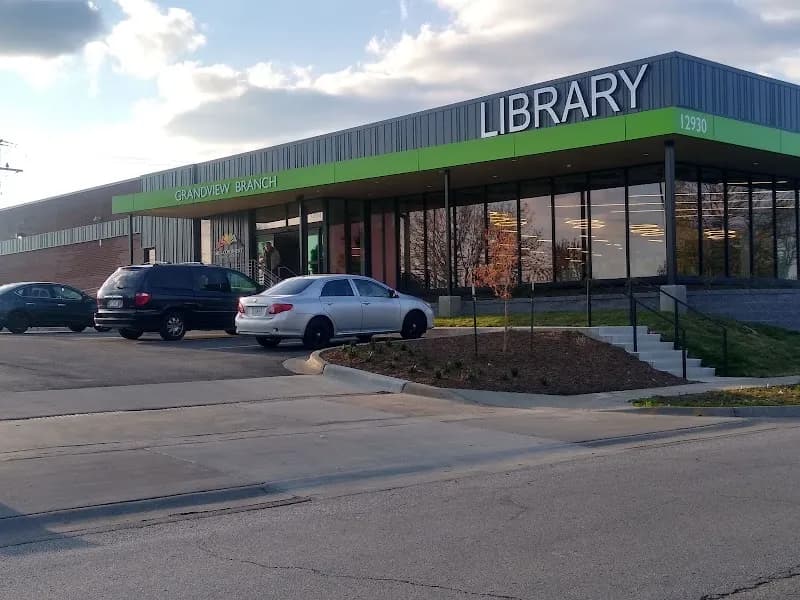 View of Mid-Continent Public Library - Grandview Branch in Grandview, MO