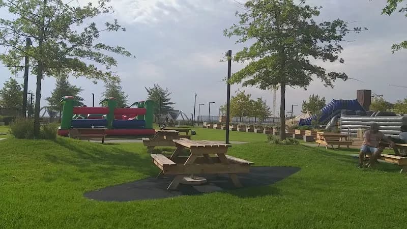 View of Midrand Splash Pad (Waterfall Park) in Midrand, GP