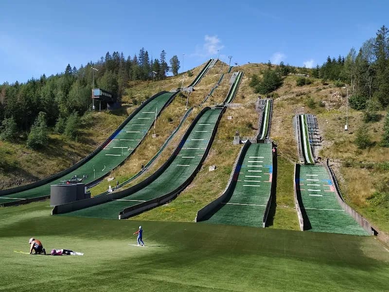 View of Midtstubakken in Holmenkollen, Oslo