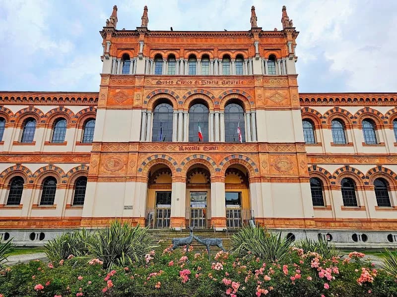 View of Milan Natural History Museum in Milan, LM
