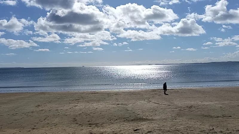 View of Milford Beach in Takapuna, AKL