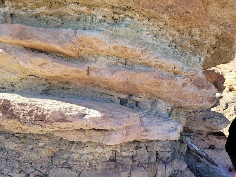 View of Mill Canyon Dinosaur Bone Trail in Moab, UT